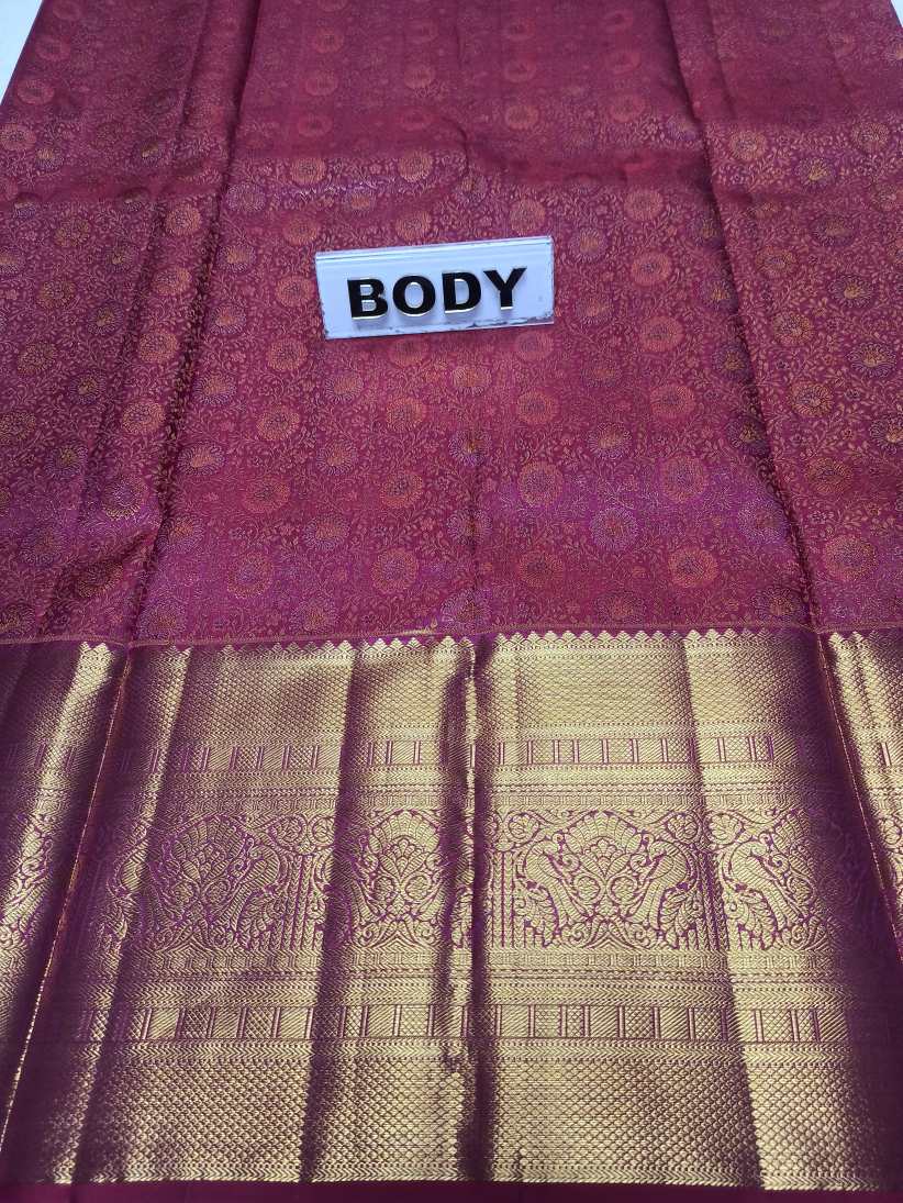 Pure Kanchipuram Silk Saree.