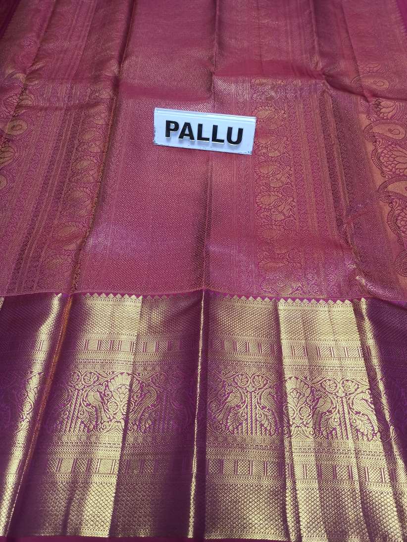 Pure Kanchipuram Silk Saree.
