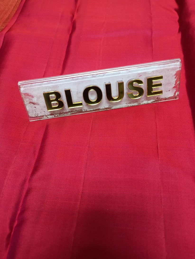 Pure Kanchipuram Silk Saree.