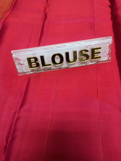 Pure Kanchipuram Silk Saree.