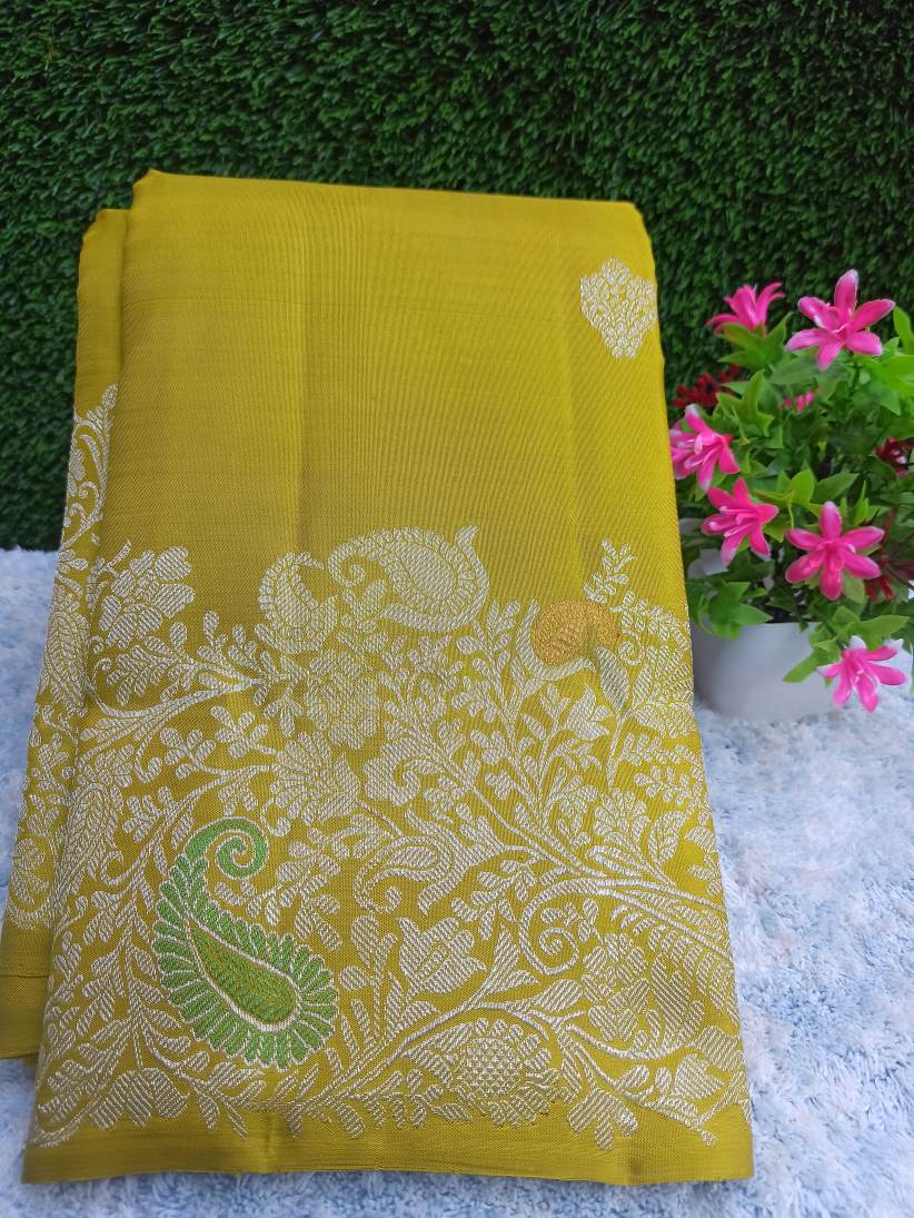 Pure Kanchipuram Silk Saree.