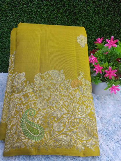 Pure Kanchipuram Silk Saree.