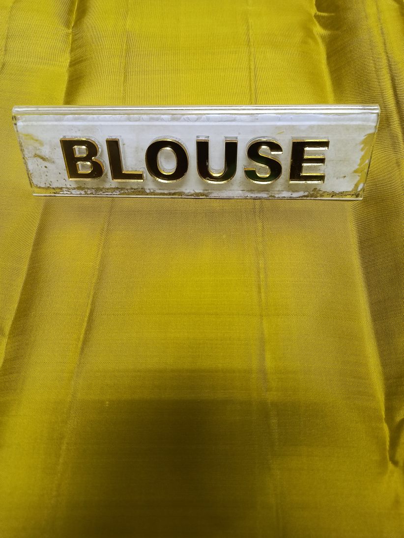 Pure Kanchipuram Silk Saree.