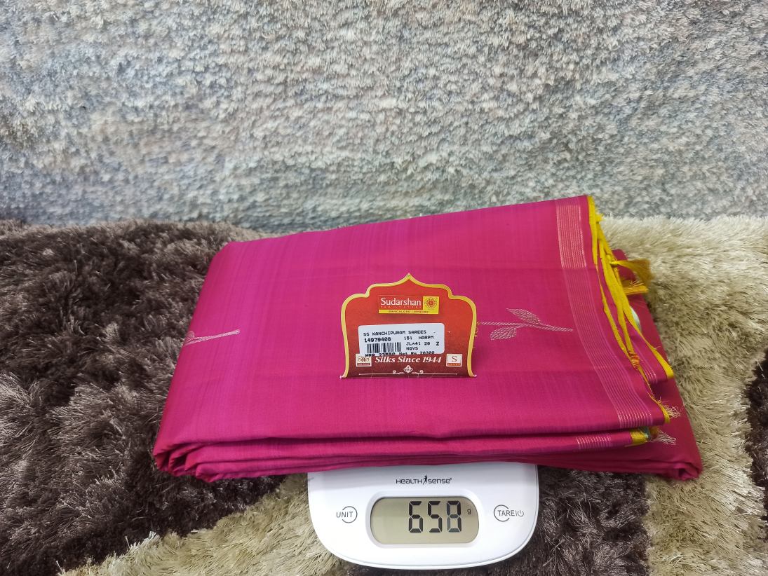 Pure Kanchipuram Silk Saree.