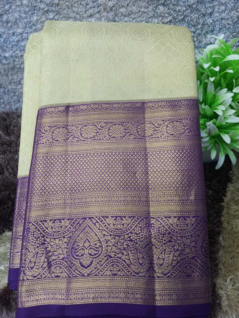 Pure Kanchipuram Silk Saree.
