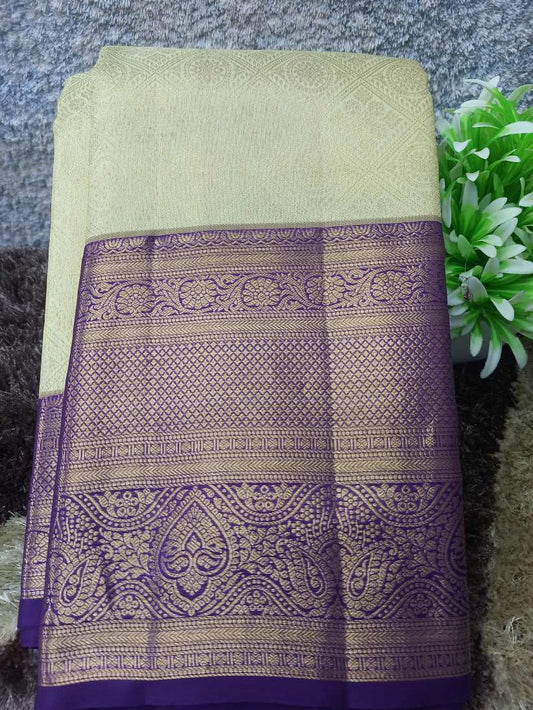 Pure Kanchipuram Silk Saree.