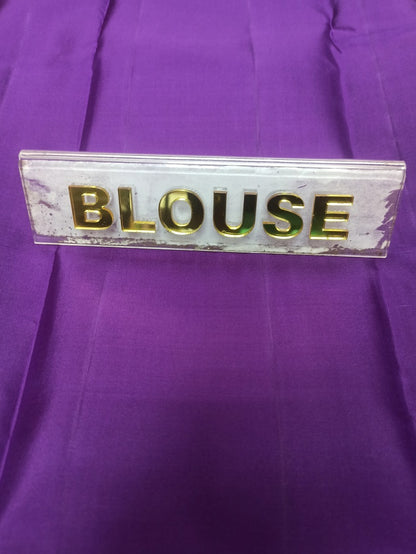 Pure Kanchipuram Silk Saree.