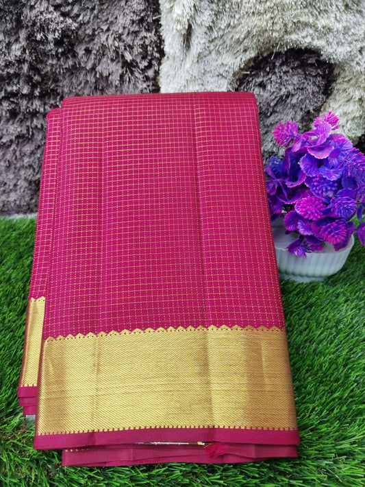 Pure Kanchipuram Silk Saree.
