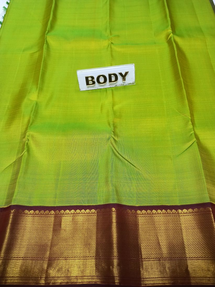 Pure Kanchipuram Silk Saree.