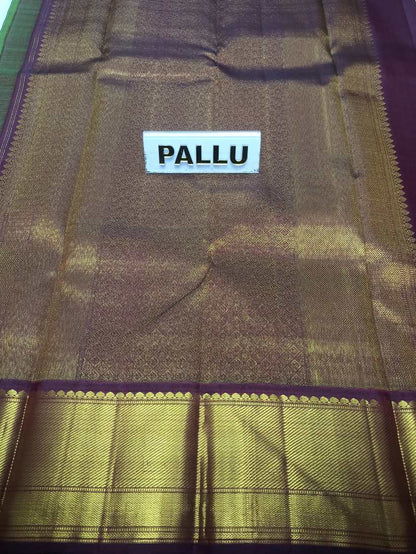 Pure Kanchipuram Silk Saree.