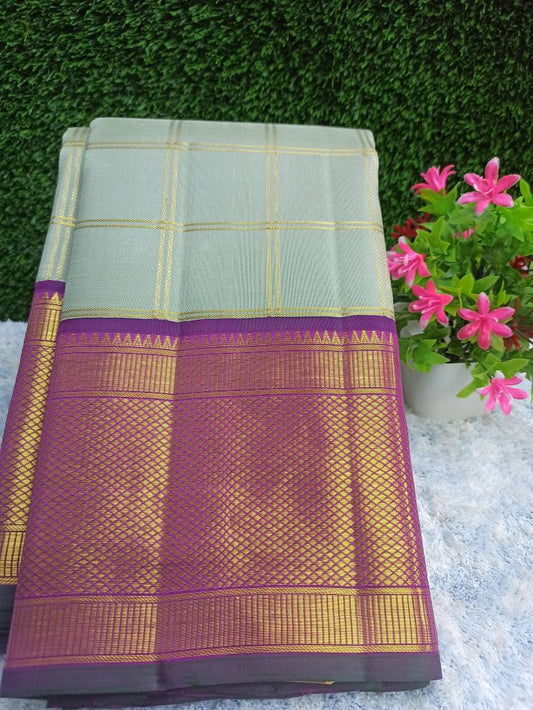 Pure Kanchipuram Silk Saree.