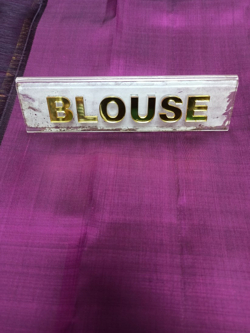 Pure Kanchipuram Silk Saree.