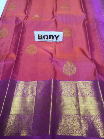 Pure Kanchipuram Silk Saree.