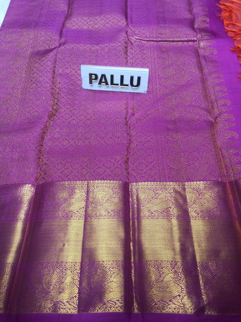 Pure Kanchipuram Silk Saree.