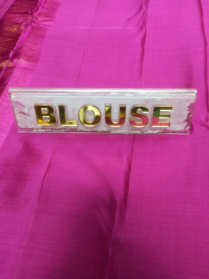 Pure Kanchipuram Silk Saree.