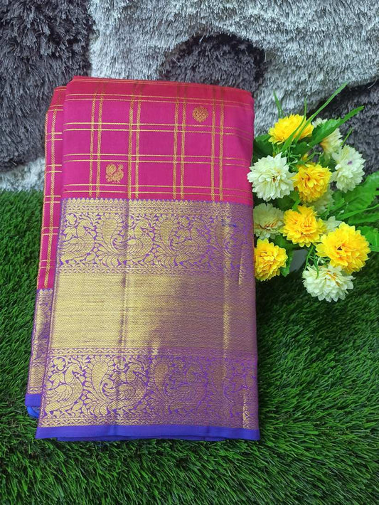 Pure Kanchipuram Silk Saree.