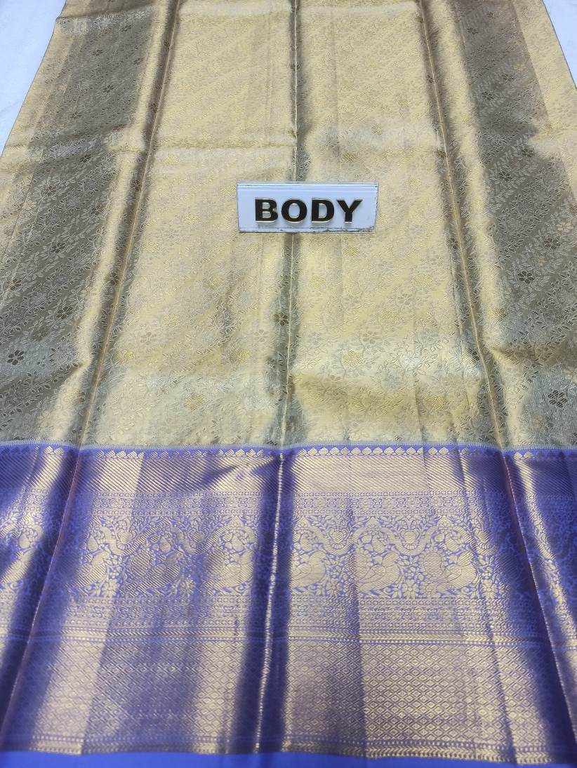 Pure Kanchipuram Silk Saree.