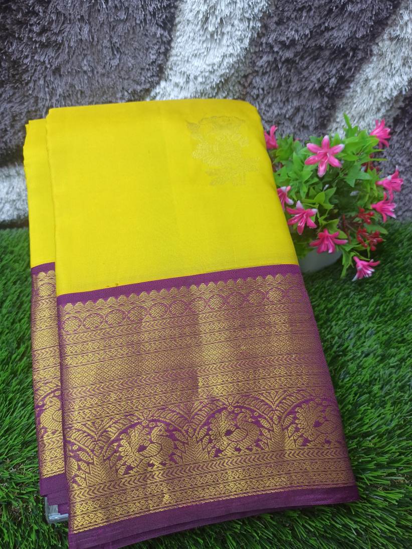 Pure Kanchipuram Silk Saree.