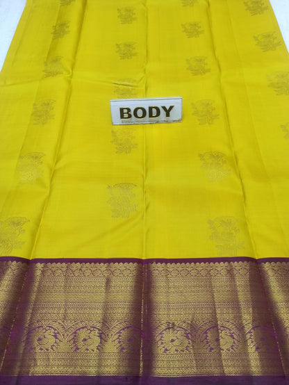 Pure Kanchipuram Silk Saree.