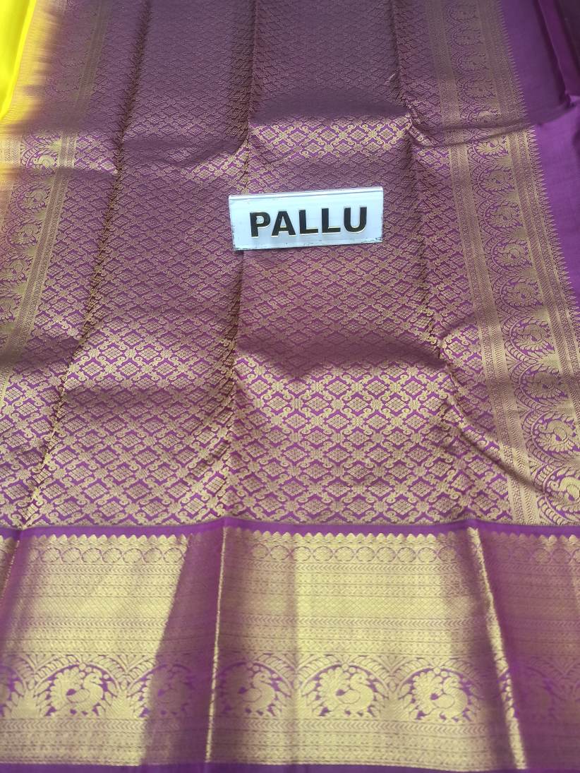 Pure Kanchipuram Silk Saree.