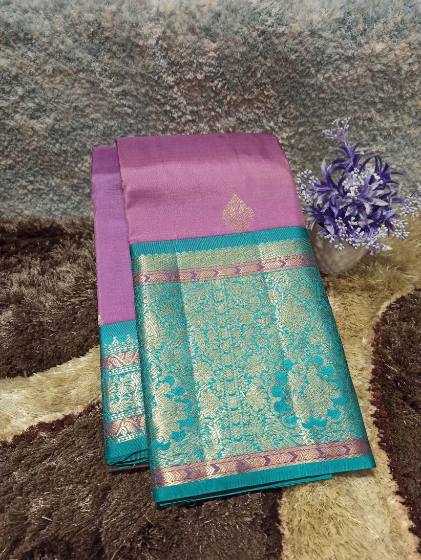 Pure Kanchipuram Silk Saree.