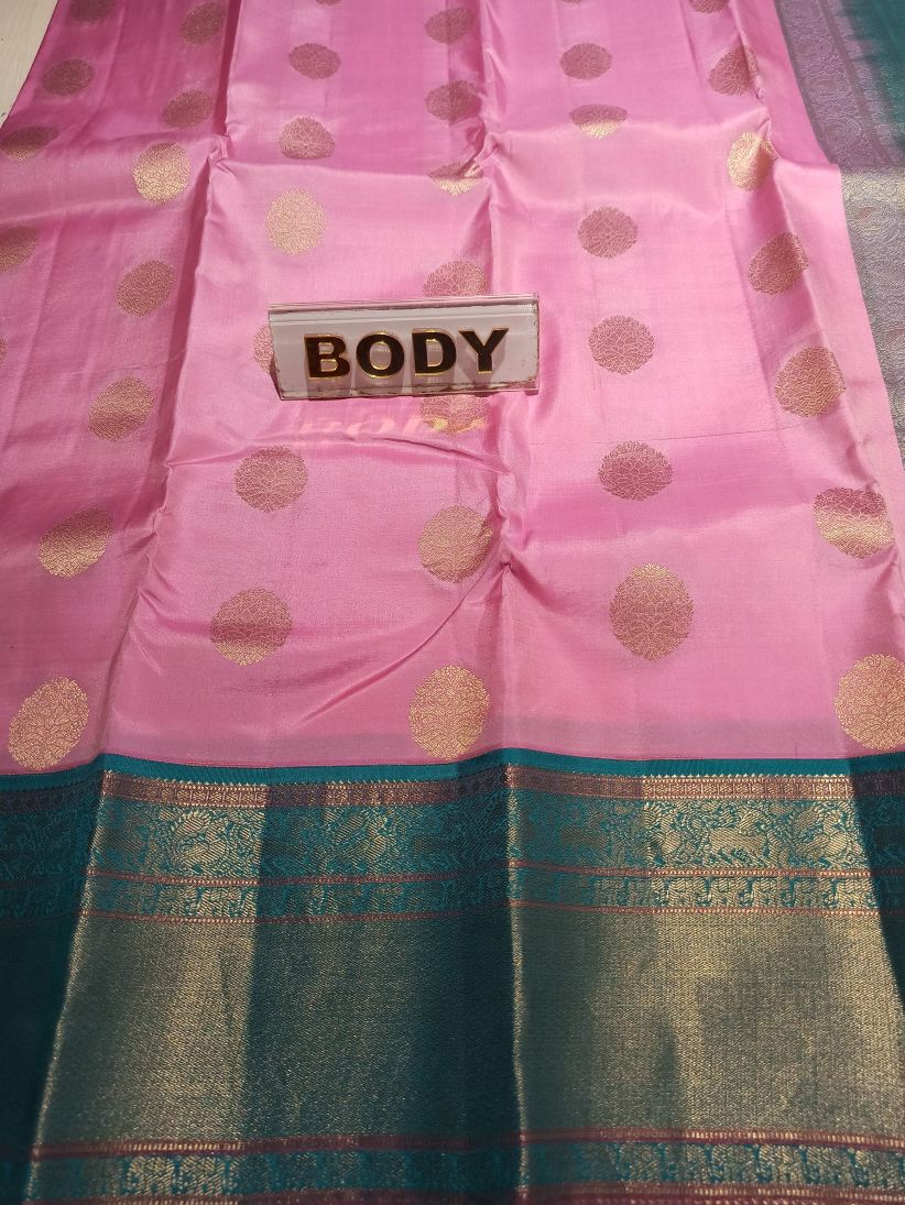 Pure Kanchipuram Silk Saree.