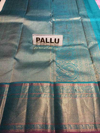 Pure Kanchipuram Silk Saree.