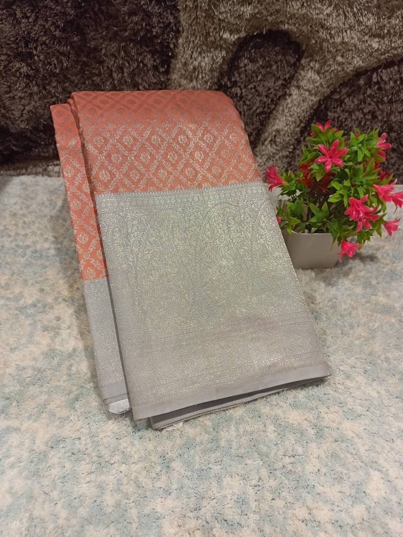 Pure Kanchipuram Silk Saree.