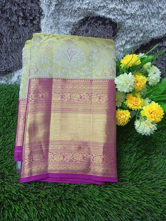 Pure Kanchipuram Silk Saree.