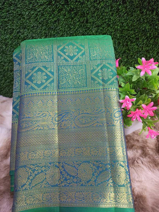 Pure Kanchipuram Silk Saree.
