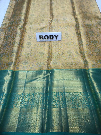 Pure Kanchipuram Silk Saree.