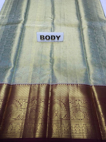 Pure Kanchipuram Silk Saree.