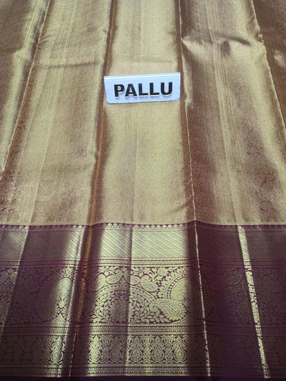 Pure Kanchipuram Silk Saree.