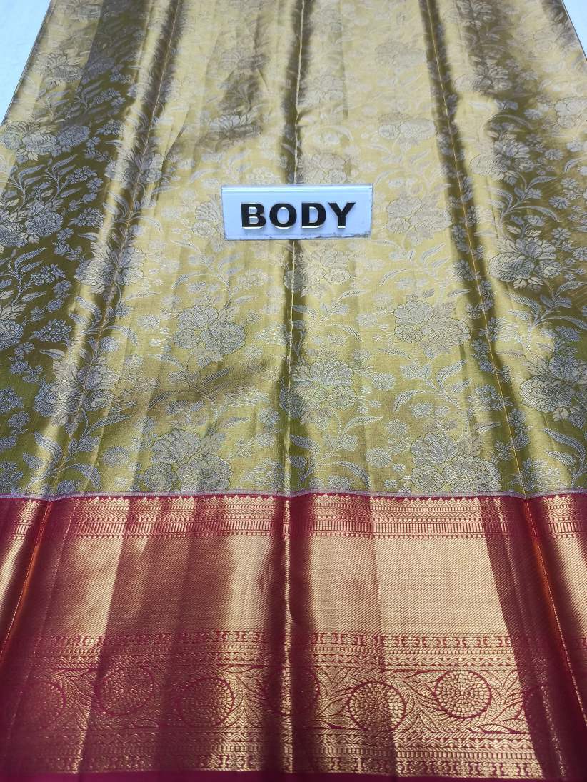 Pure Kanchipuram Silk Saree.