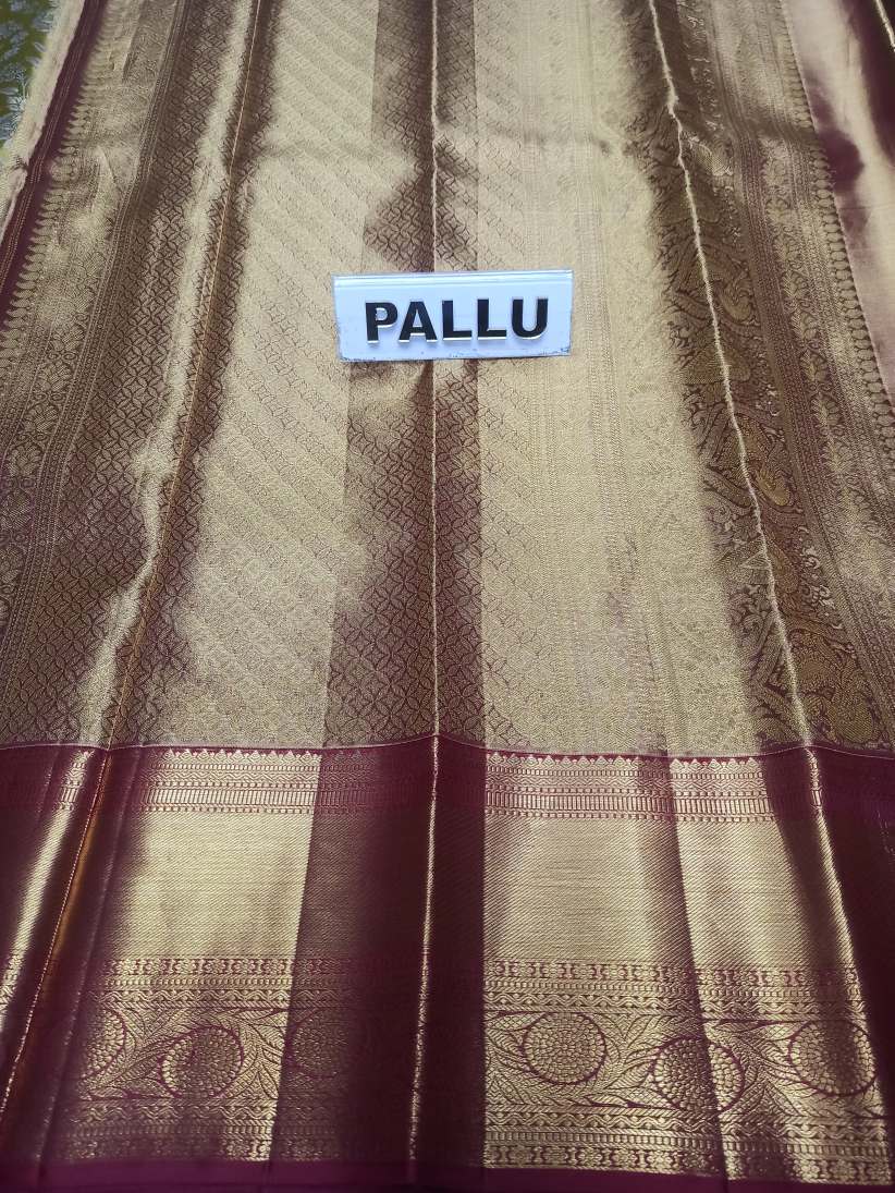 Pure Kanchipuram Silk Saree.