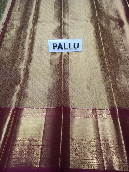 Pure Kanchipuram Silk Saree.
