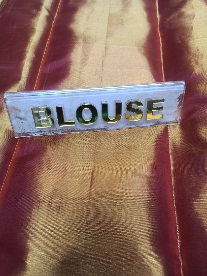 Pure Kanchipuram Silk Saree.