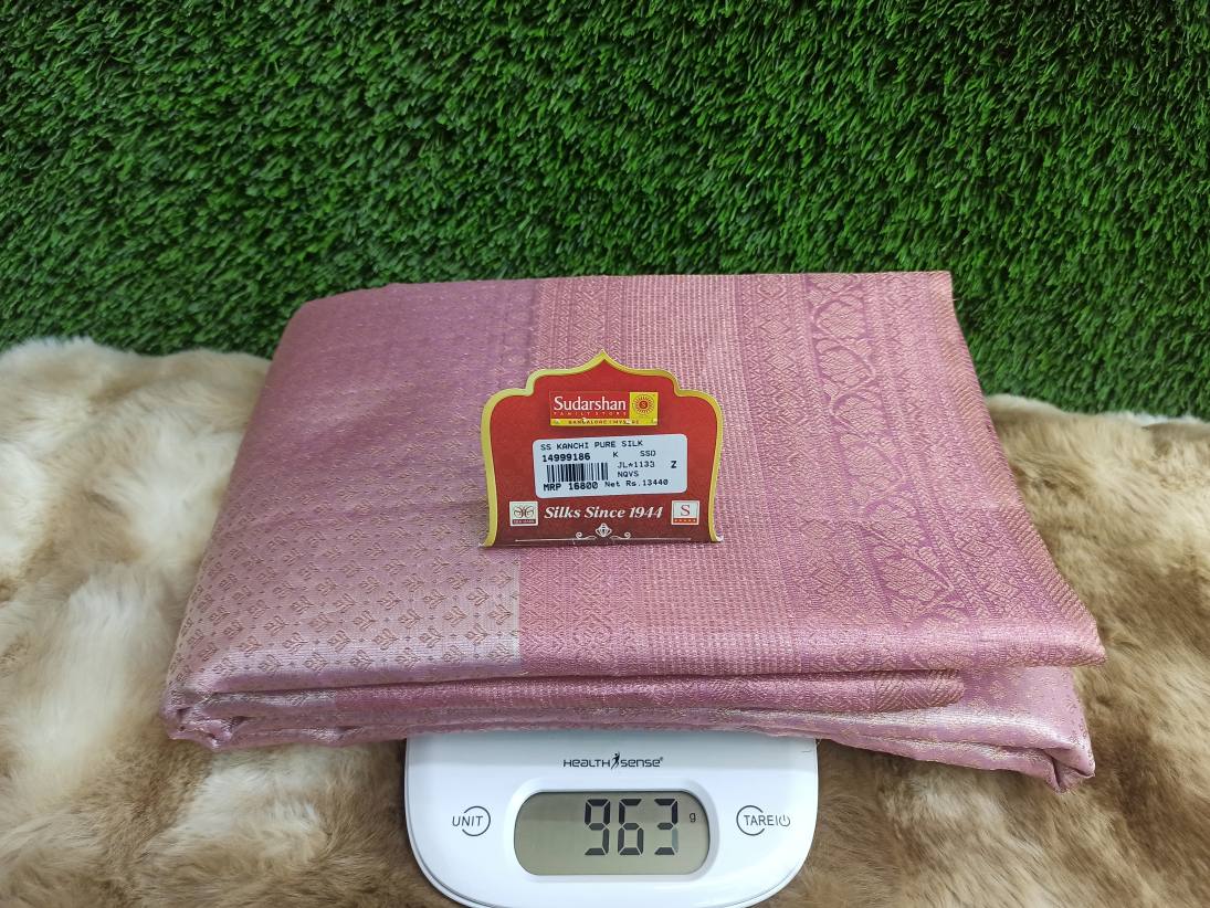 Pure Kanchipuram Silk Saree.