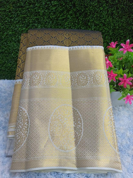Pure Kanchipuram Silk Saree.