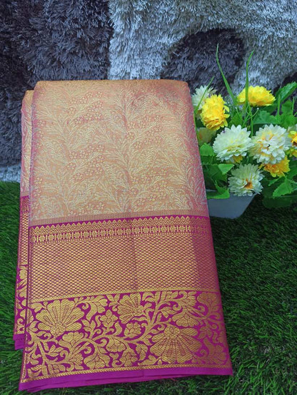 Pure Kanchipuram Silk Saree.