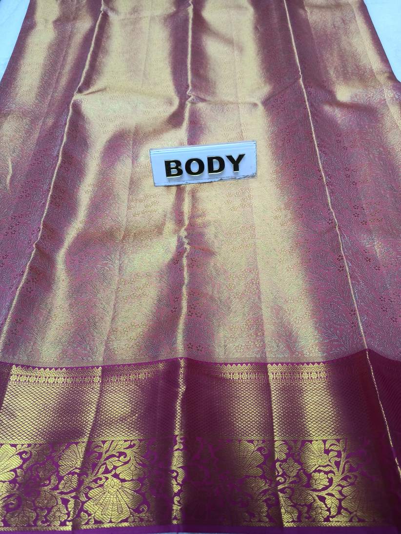 Pure Kanchipuram Silk Saree.