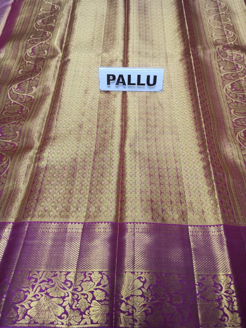 Pure Kanchipuram Silk Saree.