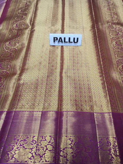 Pure Kanchipuram Silk Saree.