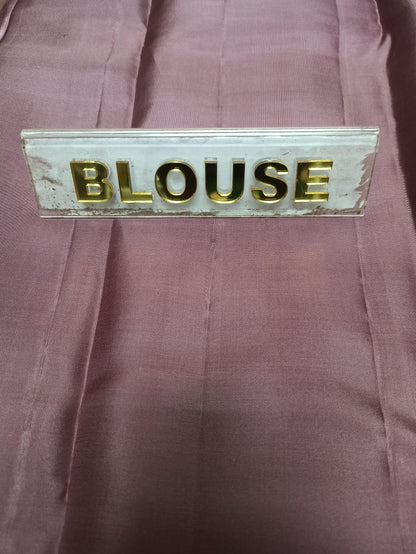 Pure Kanchipuram Silk Saree.