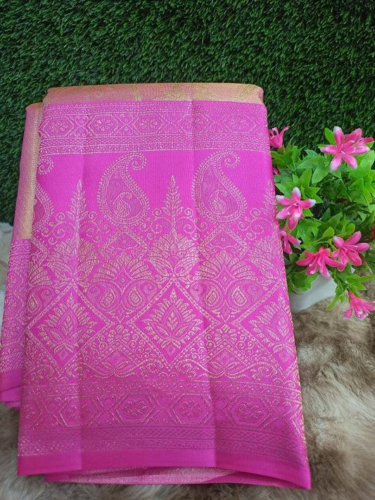 Pure Kanchipuram Silk Saree.