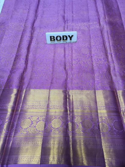 Pure Kanchipuram Silk Saree.