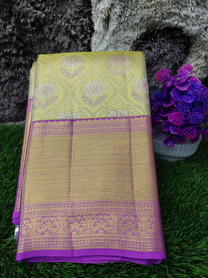 Pure Kanchipuram Silk Saree.