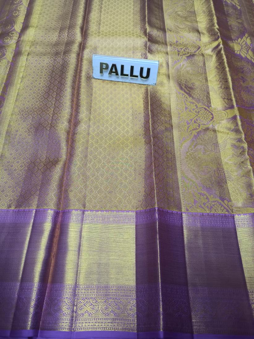 Pure Kanchipuram Silk Saree.
