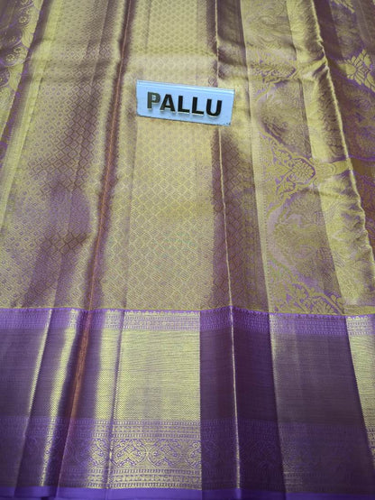 Pure Kanchipuram Silk Saree.
