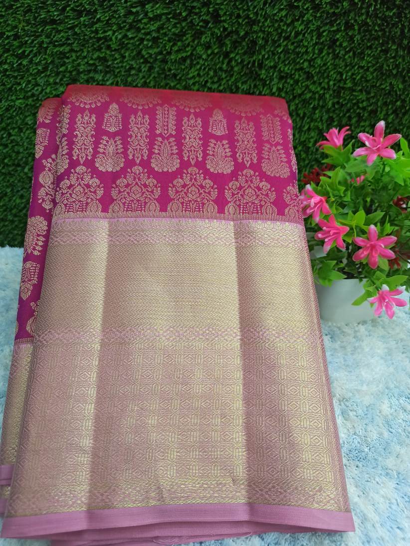 Pure Kanchipuram Silk Saree.